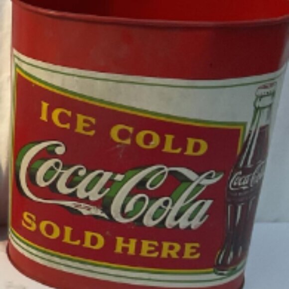 Coca Cola Other - Vintage Coca cola waste can